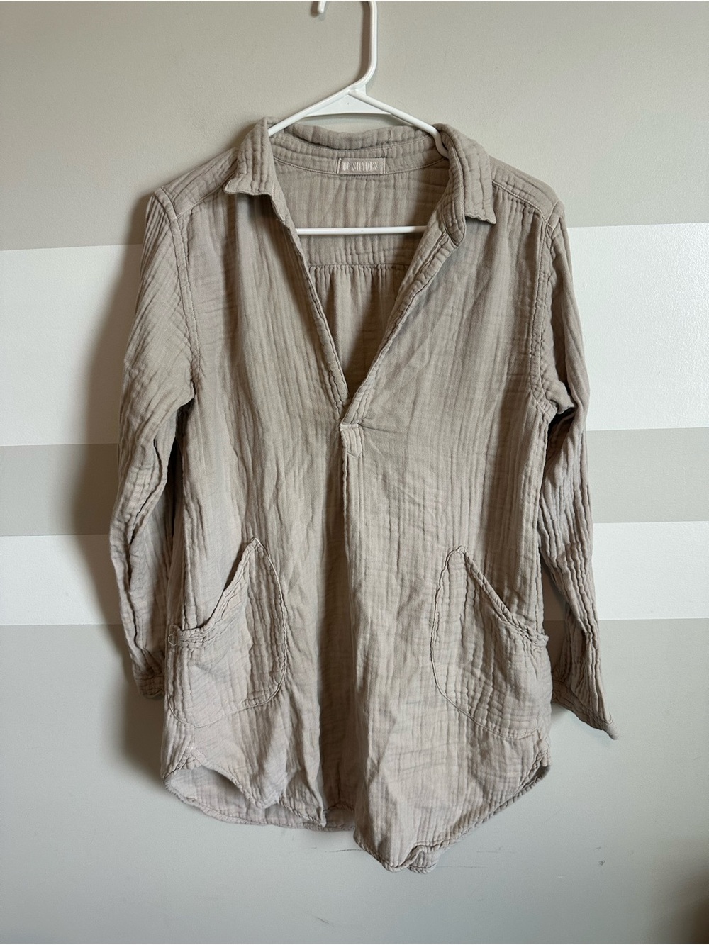 CP Shades Shirt Womens Gauze Long Sleeve